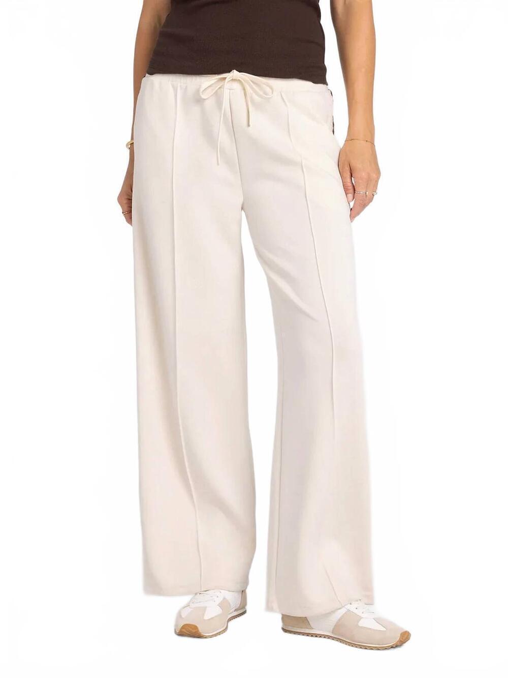 NEW THREAD & SUPPLY becka wide leg pant in ivory